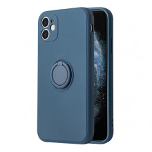 Vennus Silicone Ring pentru Samsung Galaxy S23 Plus Albastru