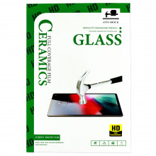 Folie Sticla TempeRosu HARD CERAMIC pentru IPAD PRO 12,9 CALI 2018/2020/2021 Negru