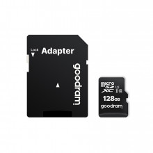 GOODRAM Card Memorie MicroSD Card - 128GB cu adapter UHS I CLASS 10 100MB/s