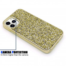 Husa iPhone 11 PRO - Husa Luxury Glitter Diamond Gold