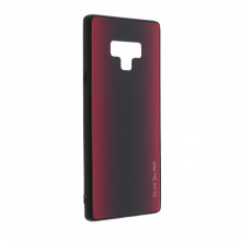 Husa pentru Samsung Galaxy NOTE 9 - Husa Pro Shield Glass Rosu cu Efect Gradient