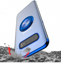 husa silicon albastru inel samsung s10e
