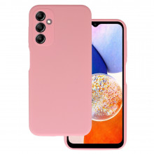 Husa Tel Protect Silicone Premium pentru Samsung Galaxy A14 4G/5G light pink
