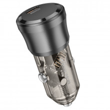 Incarcator Auto Borofone BZ24 Clever - Type C - QC 3.0 PD 20W black