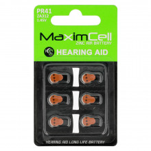 MaximCell batteries pentru hearing aids PR41 - 6pcs