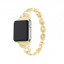 Bracelet loop pentru Apple Watch 38/40/41 design 3 Auriu