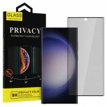 Folie Sticla TempeRosu Privacy Sticla pentru SAMSUNG GALAXY S22 ULTRA Negru