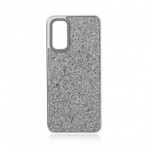 Husa pentru Samsung Galaxy S20 - Husa Luxury Glitter Diamond Silver