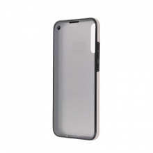 Husa Samsung Galaxy A10 - 360 Fully cu Spate din Policarbonat si Folie din Silicon - Crem