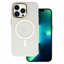 Magnetic Frosted Carcasa pentru Iphone 11 Pro Max White