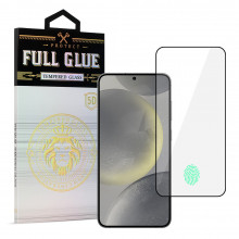 Sticla Tempered HARD Full Glue 5D pentru SAMSUNG GALAXY S24 BLACK (with fingerprint unlock)
