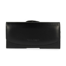 Telone VIVA Belt Holster (SIZE 02) pentru Maxcom MM 38D/139/142/144/238/244/320/330/720/721/730/760 Negru, leather