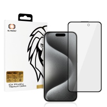 Tempered glass 10X Privacy Titanium for Iphone 15 Pro Max