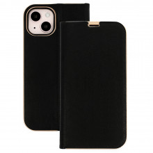 Book Carcasa with frame pentru Iphone 13 Negru