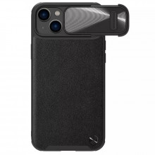 Husa NillkinCamShield S Leather pentru Iphone 14 Negru