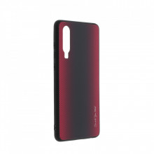 Husa pentru Huawei P30 - Husa Pro Shield Glass Rosu cu Efect Gradient