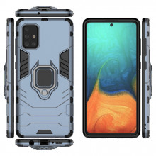 Husa Samsung Galaxy S20 PLUS Bleumarin Military cu Inel