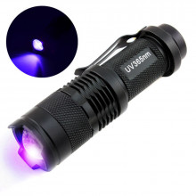 LED Zoom Flashlight LT3 UV