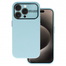 Tel Protect Lichi Soft Case for Iphone 15 Pro Max light blue