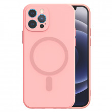 TEL PROTECT MagSilicone Carcasa pentru Iphone 12 Pro Light Roz