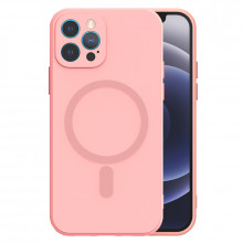TEL PROTECT MagSilicone Carcasa pentru Iphone 12 Pro Light Roz