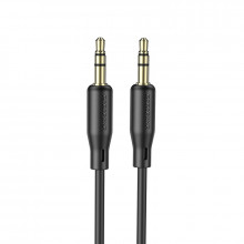 Cablu Borofone BL18 - jack 3,5mm to jack 3,5mm - 1 metr Negru