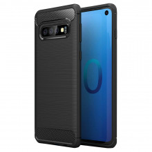 Carcasa Spate CARBON pentru IPHONE 12 PRO MAX Negru