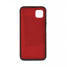 Husa Samsung Galaxy S20 - 360 Fully cu Spate din Policarbonat si Folie din Silicon - Red
