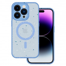 Tel Protect Magnetic Splash Frosted Carcasa pentru Iphone 11 Light Albastru