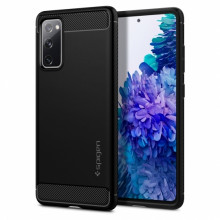 Carcasa SPIGEN Rugged Armor ACS01847 pentru Samsung Galaxy S20 FE/Lite - Matte Negru