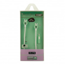 Casti CASNI - CS-178 cu microfon Green