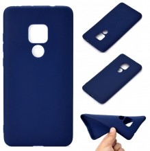 Husa Huawei Mate 20 Albastra din Silicon Premium Ultra Soft
