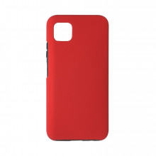 Husa Samsung Galaxy S20 - 360 Fully cu Spate din Policarbonat si Folie din Silicon - Red