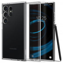 Husa SPIGEN Liquid Crystal ACS07283 pentru Samsung Galaxy S24 Ultra - Crystal Clear