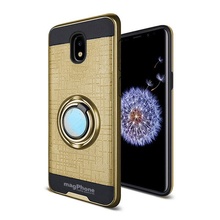 Samsung Galaxy J7 (2017) - Husa MagPhone Ultra Safe Auriu Cu Inel