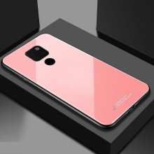 Husa Huawei Mate 20 Sticla Carcasa Roz