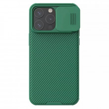 Husa NillkinCamShield Pro PC+TPU pentru Iphone 15 Pro Max green