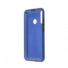 Husa Samsung Galaxy A40 - 360 Fully cu Spate din Policarbonat si Folie din Silicon - Blue