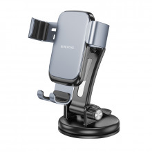 Suport Auto Borofone BH95 Warrior gravity to windshield Negru