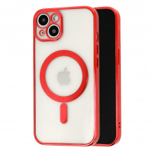 Tel Protect Magsafe Luxury Carcasa pentru Iphone 13 Pro Rosu