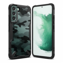 Carcasa RINGKE Fusion X pentru Galaxy S22 Plus - Camo Negru