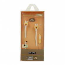 Casti CASNI - CS-178 cu microfon Yellow