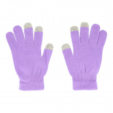 Gloves pentru touch screens design 1 PURPLE