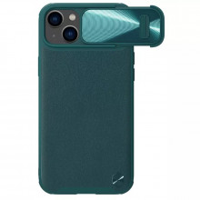 Husa NillkinCamShield S Leather Magnetic pentru Iphone 14/13 green