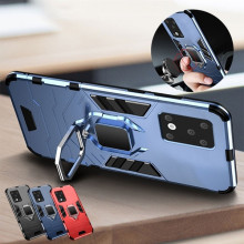 Husa Samsung Galaxy S20 Ultra Bleumarin Military cu Inel