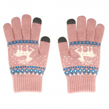 Gloves pentru touch screens REINDEER LIGHT Roz