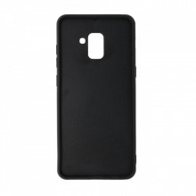 Husa pentru Samsung Galaxy A8 PLUS - Husa Pro Shield Glass Rosu cu Efect Gradient