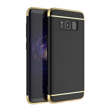 Ipaky 3 in 1 Husa pentru Samsung Galaxy S8 Plus negru
