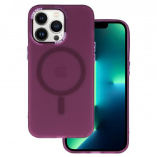 Magnetic Frosted Carcasa pentru Iphone 12 Pro Max Purple