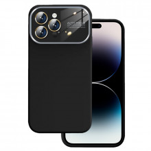 Soft Silicone Lens Case for Iphone 13 black